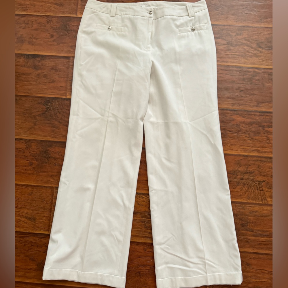 Cream trousers